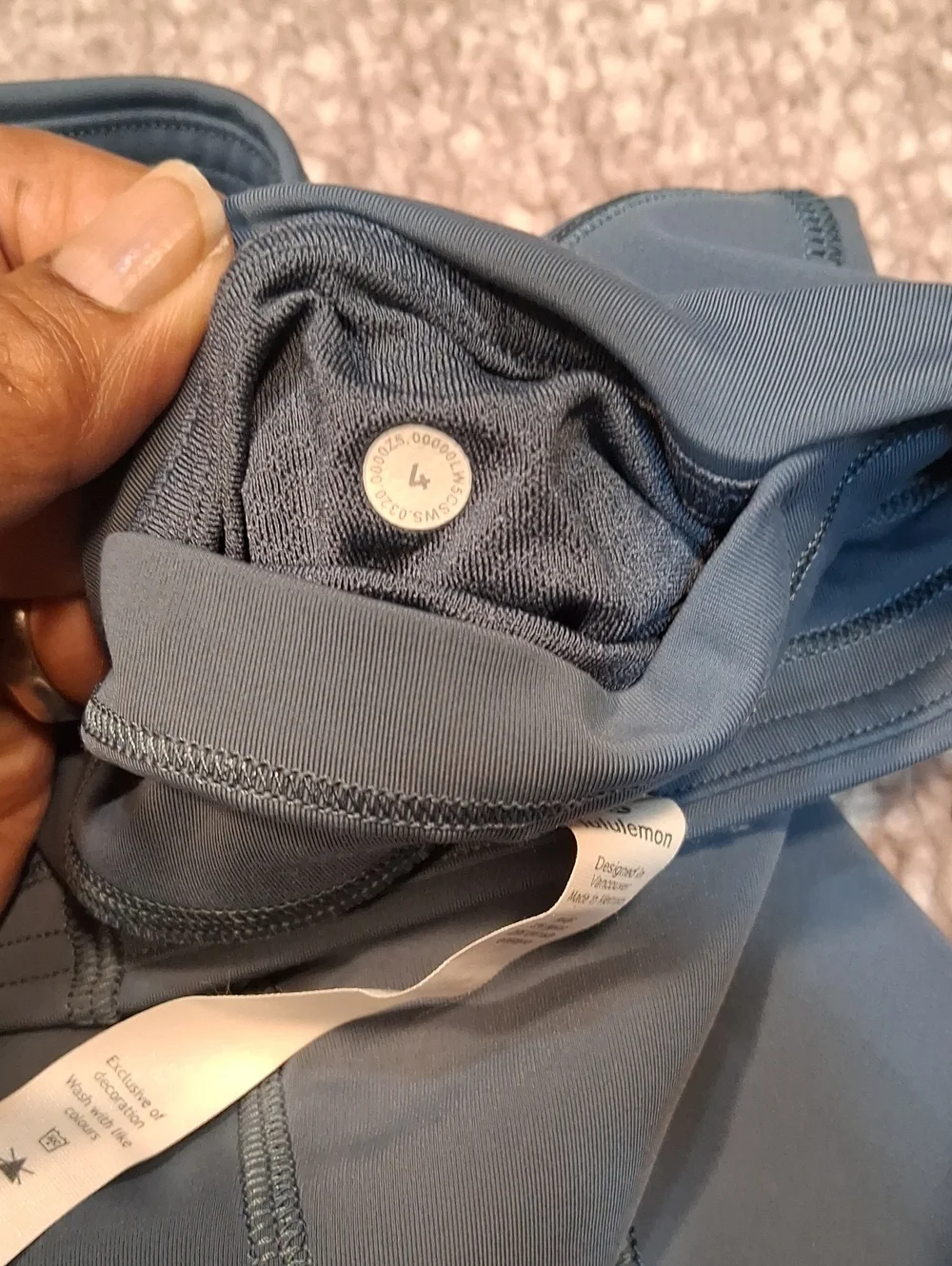 Lululemon Kids Black Active Leggings - Comfortable Stretch Bottoms